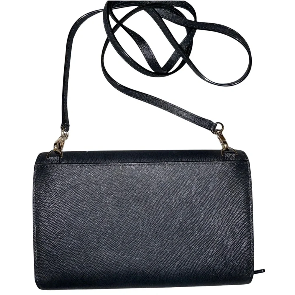 Kate Spade Laurel Way Black Cross Body Clutch/Purse